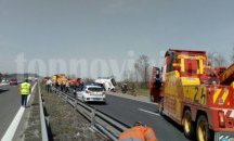 Катастрофа между два леки автомобила на АМ "Тракия" посока Пловдив - София