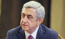 Премиерът на Армения Серж Саркисян подаде оставка