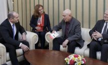 Румен Радевсе се срещна с френския експерт по политическа стратегия Жерар Шалиан