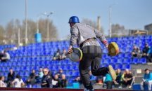 Варненски пожарникари се надпреварваха в състезание по пожароприложен спорт (СНИМКИ)