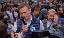 Алексей Навални и над 300 арестувани при протест срещу Путин