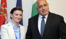 Бойко Борисов разговаря със сръбския премиер Ана Бърнабич
