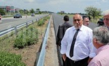 Борисов инспектира ремонта на АМ „Тракия” край Пловдив (СНИМКИ)