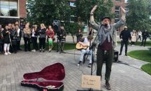 Григорий Лепс се престори на уличен музикант