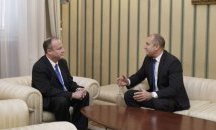 Румен Радев разговаря с посланика на САЩ Ерик Рубин