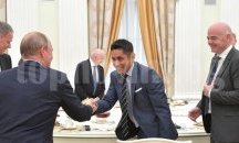 Путин се срещна с легенди на футбола в Кремъл (СНИМКИ)