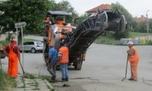 Започнаха летните ремонти на улици във Велики Преслав