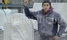 Ученик сътвори статуя за опълченците, загинали край Трявна