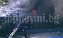 Стотици евакуирани заради пожар в жилищни сгради в Чикаго (СНИМКИ+ВИДЕО)