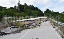 Започна възстановяването на свлачището на пътя Видин - Кула - Връшка чука (СНИМКИ)