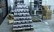 Задържаха голямо количество нелегални цигари и алкохол на ''Дунав мост 2''