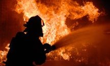Голям пожар гори край Делфи