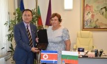 Кметът на Ловеч се срещна с корейския посланик у нас