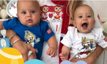 Енрике Иглесиас се забавлява с близнаците