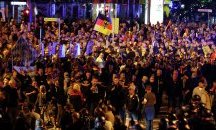 Най-малко 300 протестиращи бяха арестувани в Кемниц