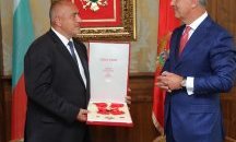 Борисов получи орден "Черна гора" от президента на страната