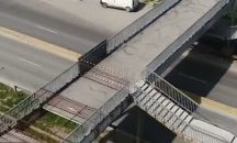 Събориха опасен надлез в столицата