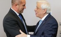 Румен Радев разговаря с гръцкия президент в Рига