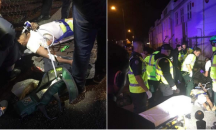 Кола блъсна трима души пред ислямски център в Лондон 