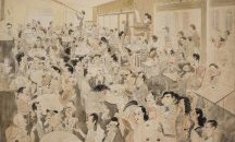 Карикатури и шаржове на Александър Добринов в СГХГ