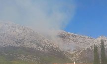 Горски пожар бушува в Хърватия
