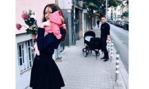 Глория Петкова показа за първи път бебето си