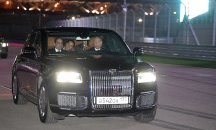 Путин повози египетския президент в лимузина по писта за Формула 1