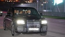 Путин повози египетския президент в лимузина по писта за Формула 1