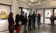 Откриха изложба на италианския художник Стефано Пизано в Галерия Сердика