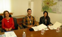 Областният на Пловдив награди млад лекар, гасил пожар в клиниката по урология