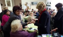 Здравна беседа за борба с диабета изнесоха от СГЕРБ – В. Търново пред членове на местния Съюз на инвалидите