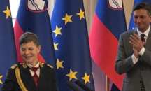 Жена генерал застава начело на словенската армия
