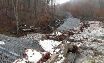 Оградата по границата край Малко Търново е съборена от дъждовете