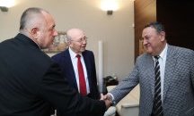 Борисов разговаря с представители на протестиращите строители