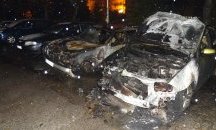 Няколко автомобила горяха тази сутрин в Благоевград