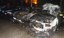 Няколко автомобила горяха тази сутрин в Благоевград