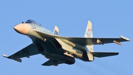 Изтребител се разби в Украйна