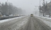 Снегокалипсис по бул. "Цариградско шосе" в столицата