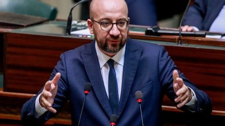 Реакции след оставката на белгийският премиер Шарл Мишел
