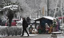 Полярен студ скова Северна Гърция