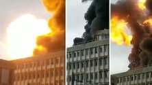 Взривове на газови бутилки в университета в Лион (обновена)