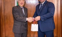 Младен Маринов се срещна с посланика на Япония
