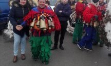 Кукери прогониха злото в град Брезник