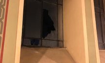 Неизвестно лице счупи прозорец на Софийската синагога