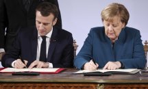 Франция и Германия подписаха договор за тясно сътрудничество