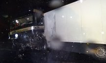 Челен сблъсък между ТИР и джип край Кресна