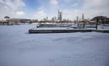 Езерото Мичиган замръзна
