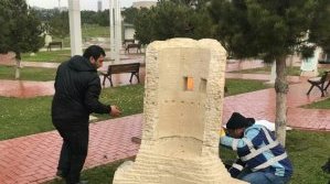 Поставиха макет на кулата на Перперикон в Измир