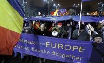 Хиляди излязоха да протестират срещу правителството в Букурещ