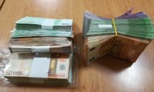 Близо 48 000 евро задържаха на "Калотина"